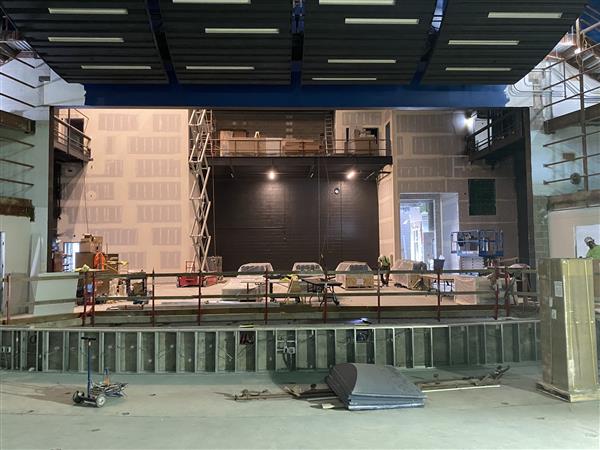 interior auditorium facing stage